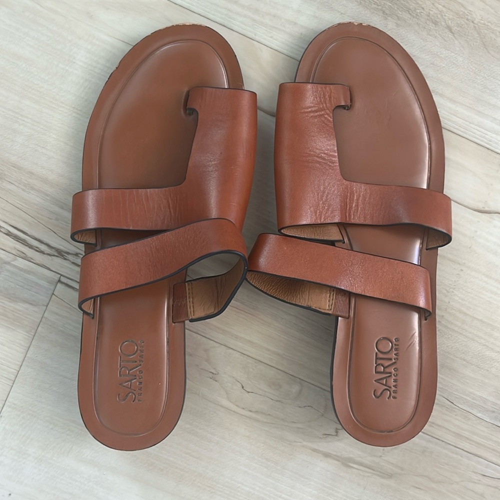 Sarto Leather Sandals